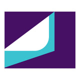 Geometric Shapes No. 22 - teal & purple (Print Only) thumbnail