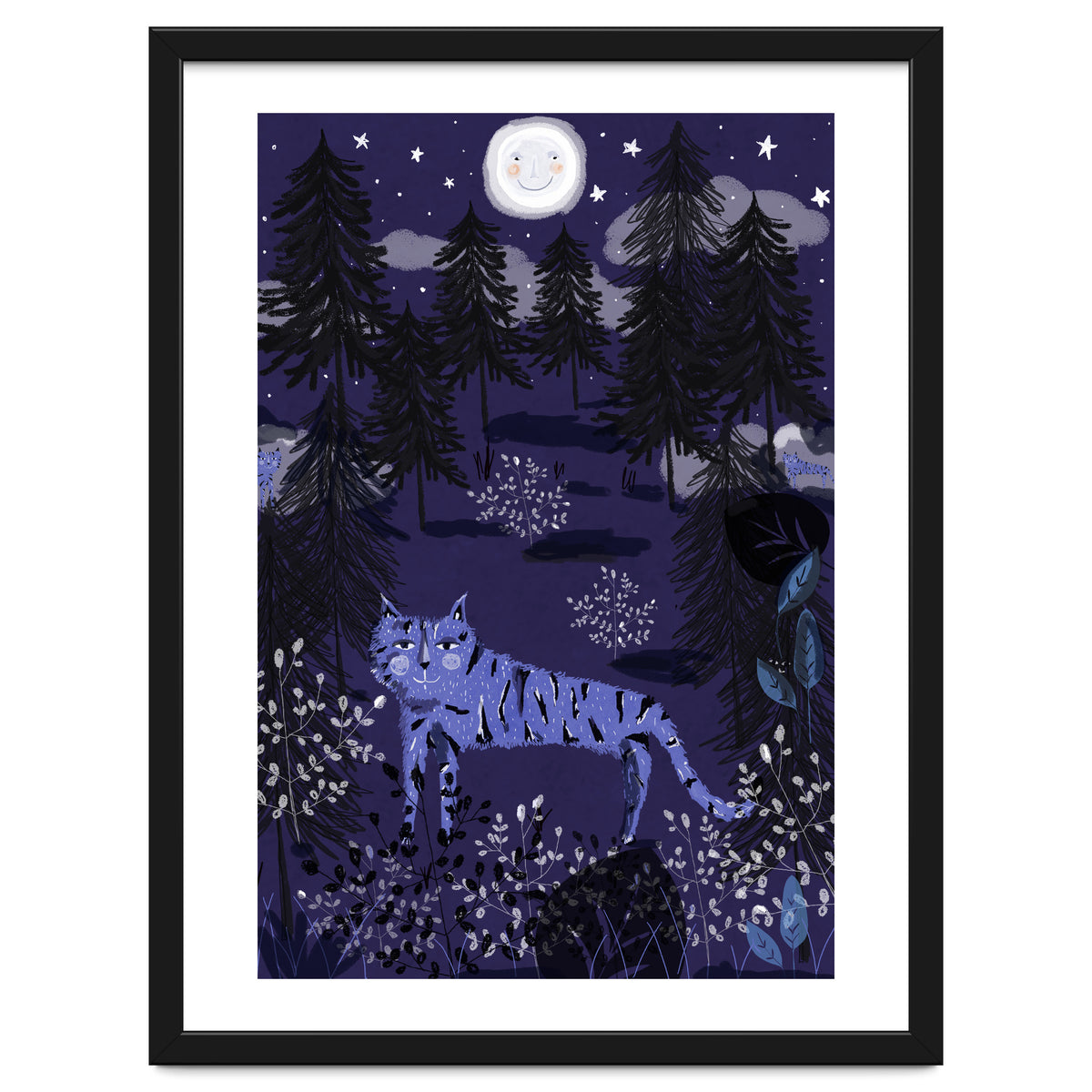 Night tigers  hide and seek