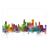Chicago Illinois Skyline (Print Only) thumbnail