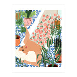 Moroccan Bath With Plants (Print Only) thumbnail