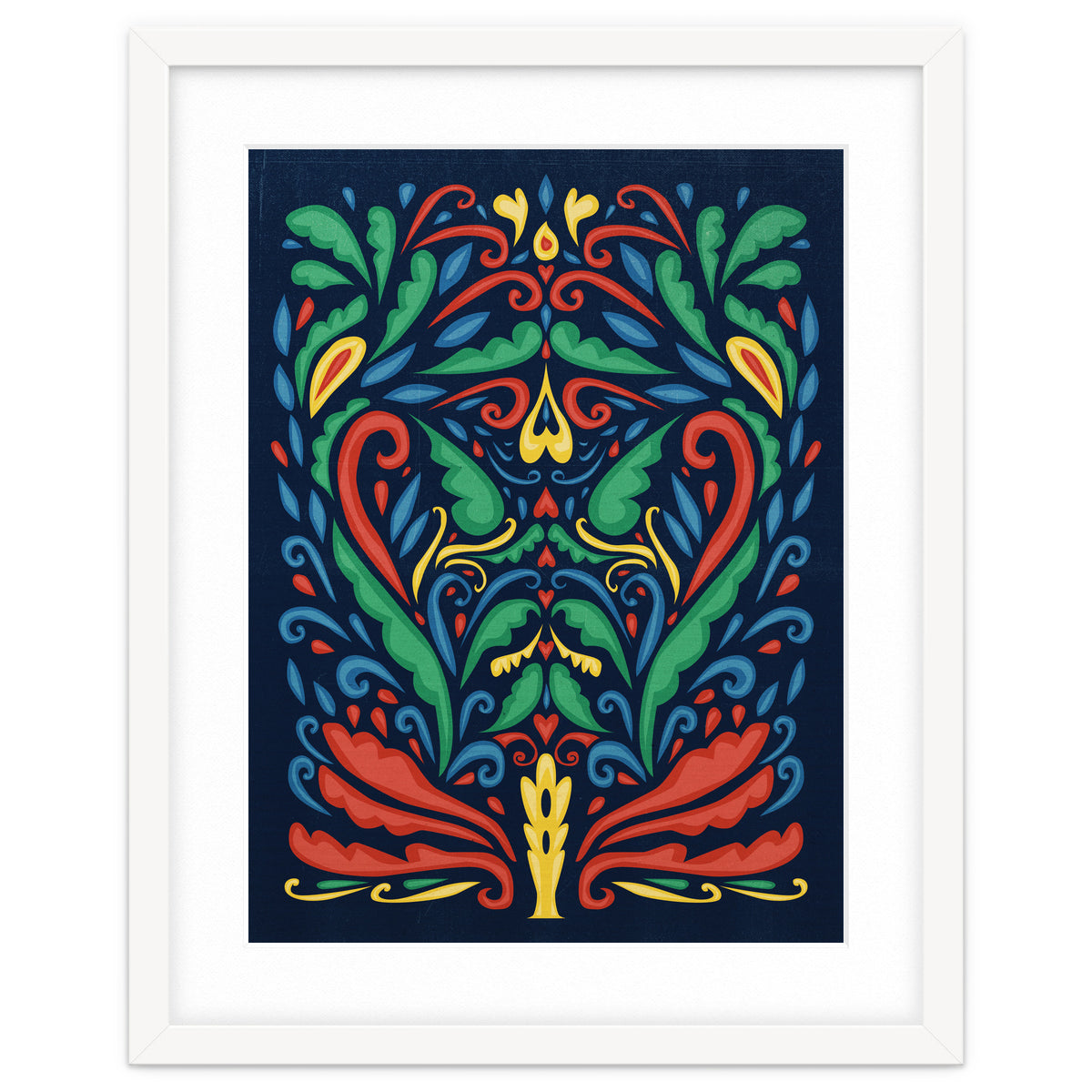Art Nouveau Folk Art Style