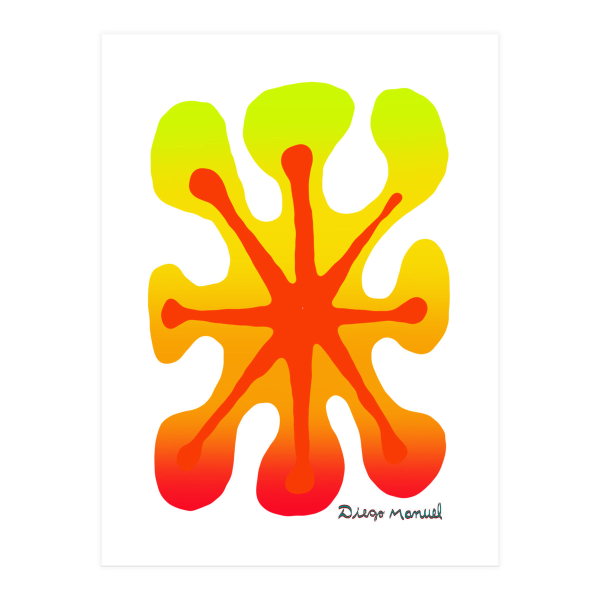 Fuego 100 Copia (Print Only)