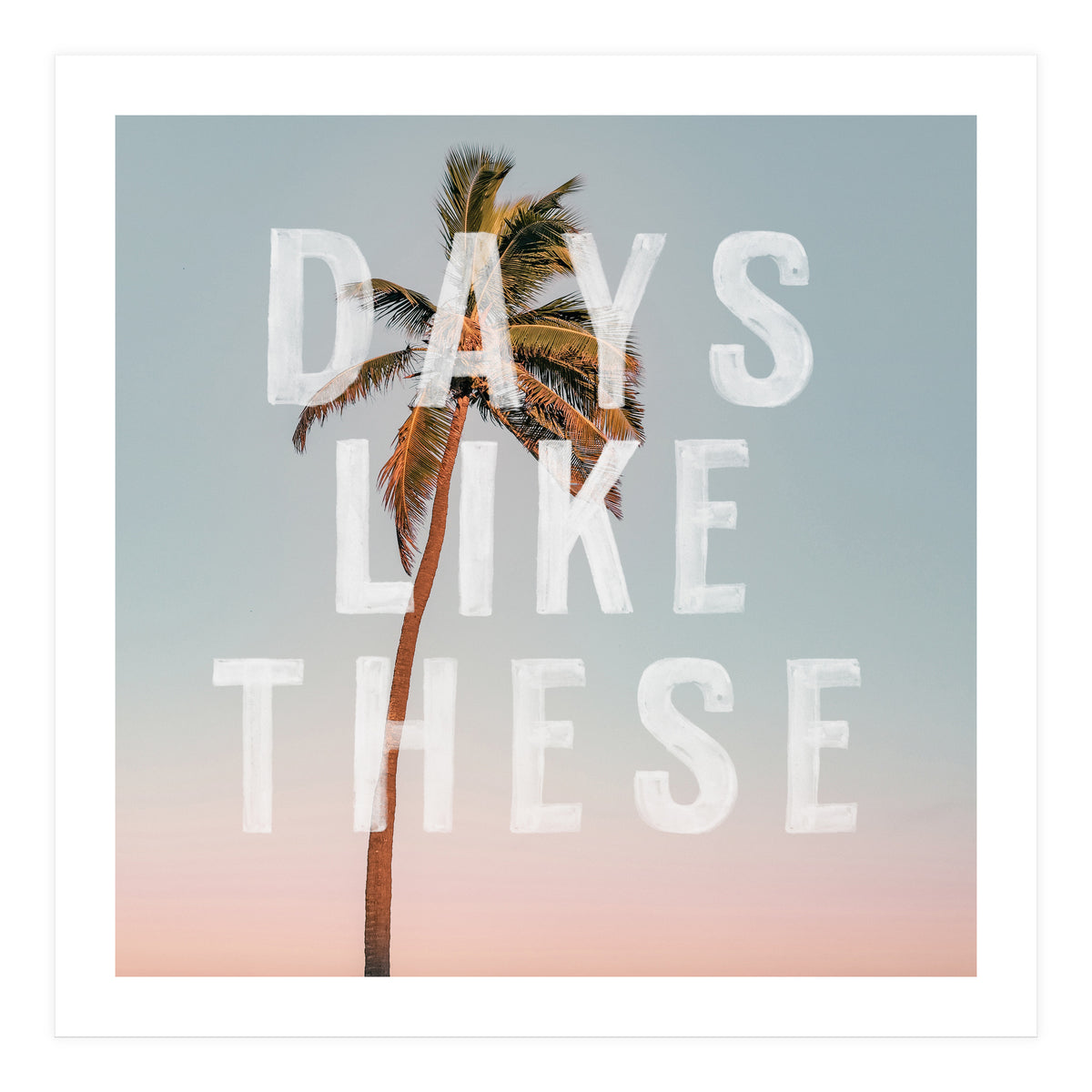 Days Like These  (Print Only)