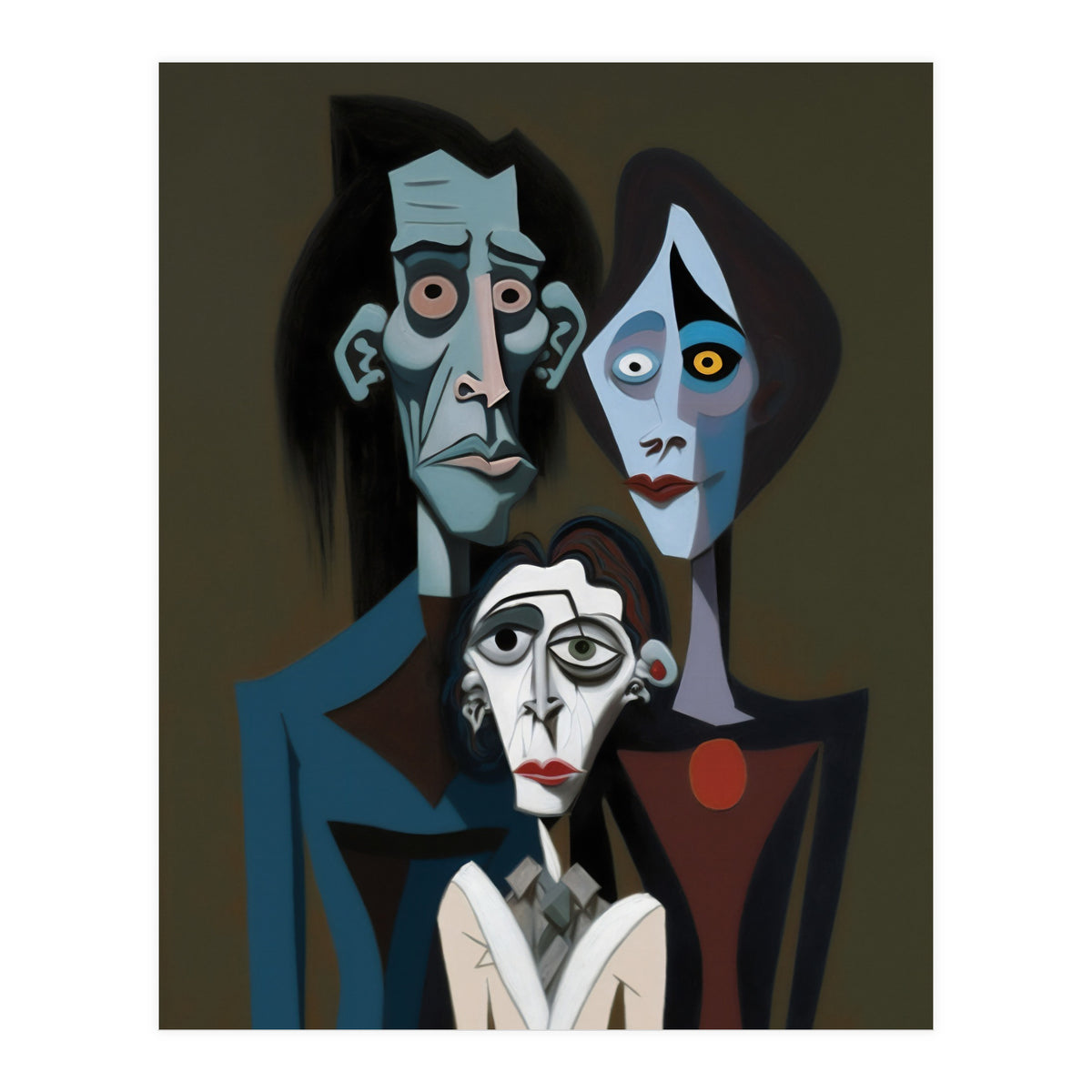 Gothic Family Portrait (Print Only)