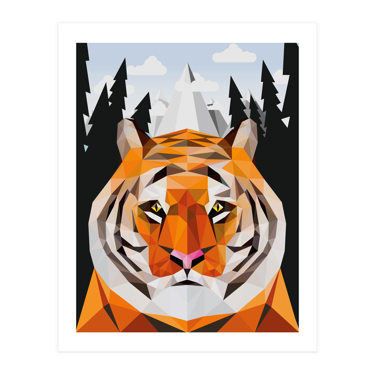 The Siberian Tiger (Print Only)