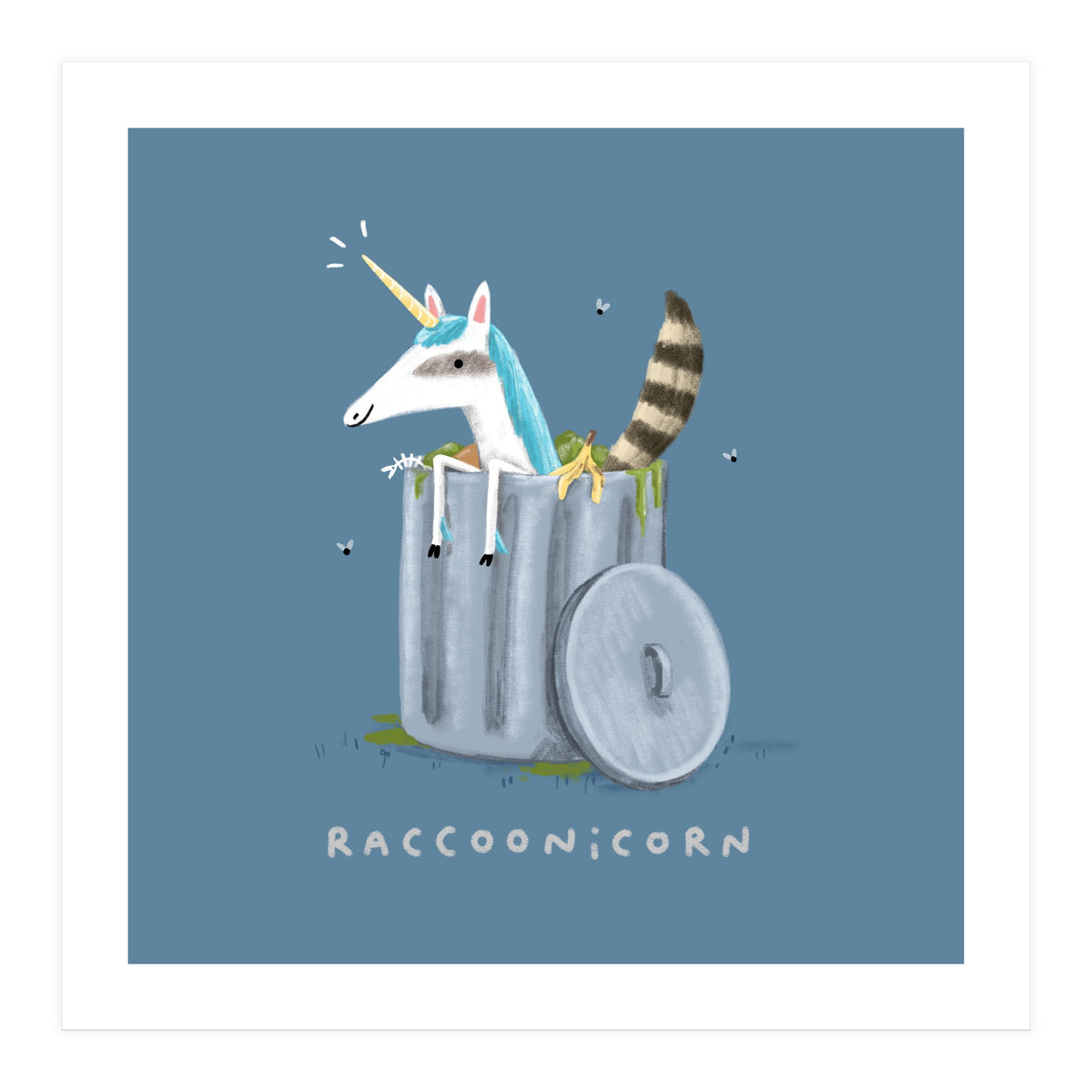 Raccoonicorn (Print Only)