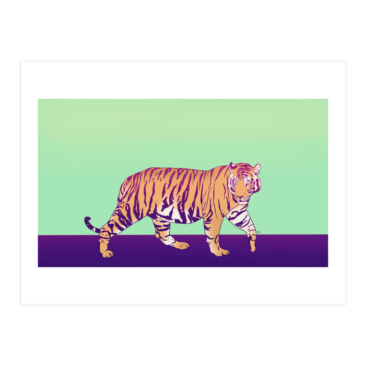 Tiger Under The Sun (Print Only)
