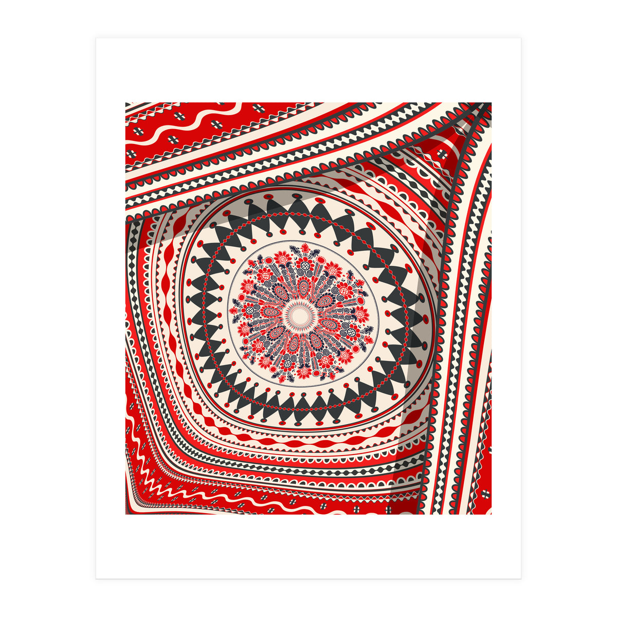 Romanian embroidery background 26 (Print Only)