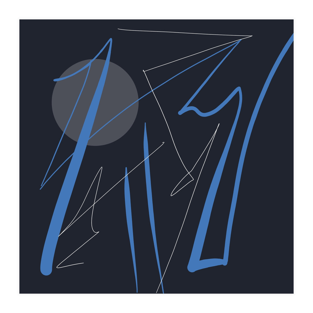 Pirilampo Azul (Print Only)