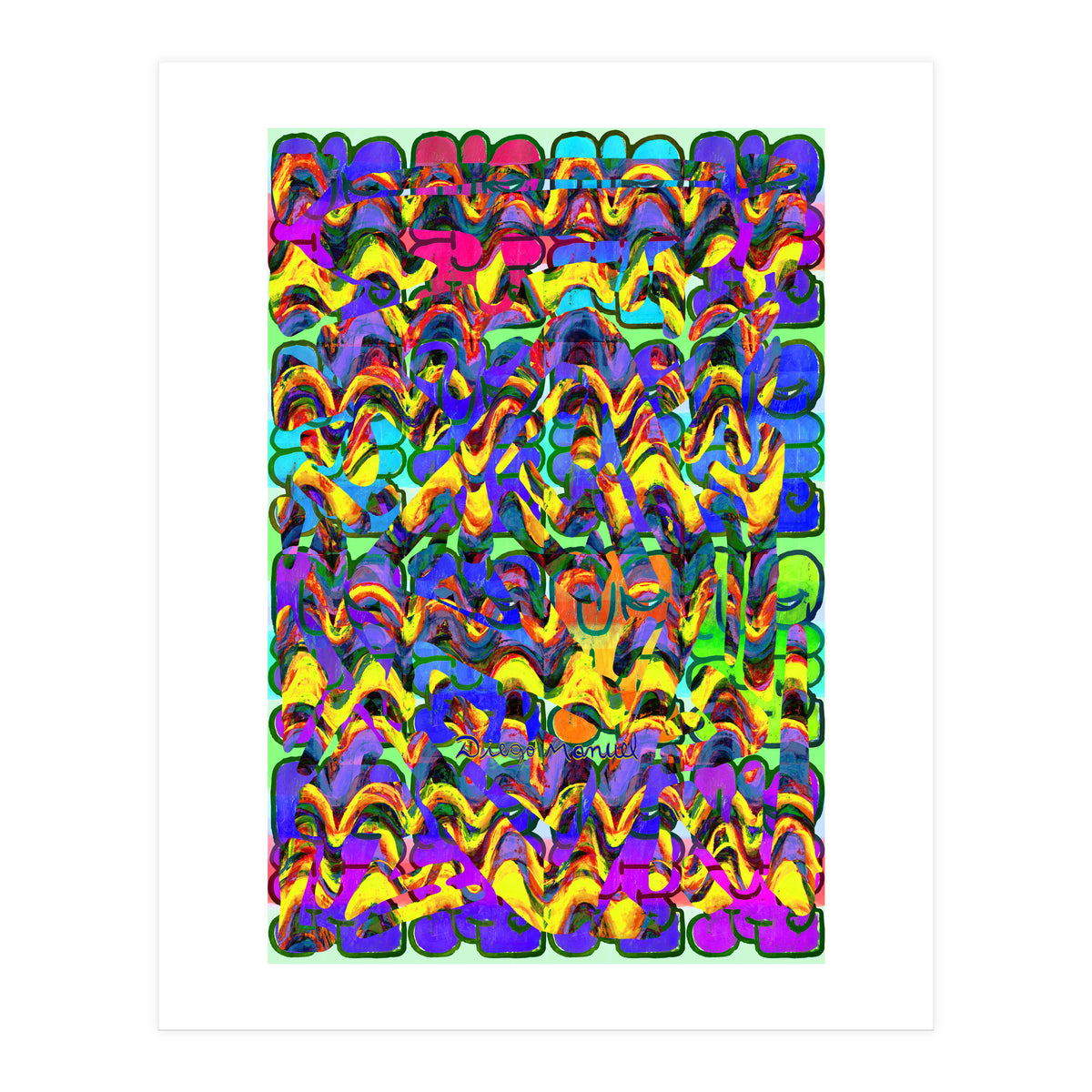 New Graffiti B 15 (Print Only)