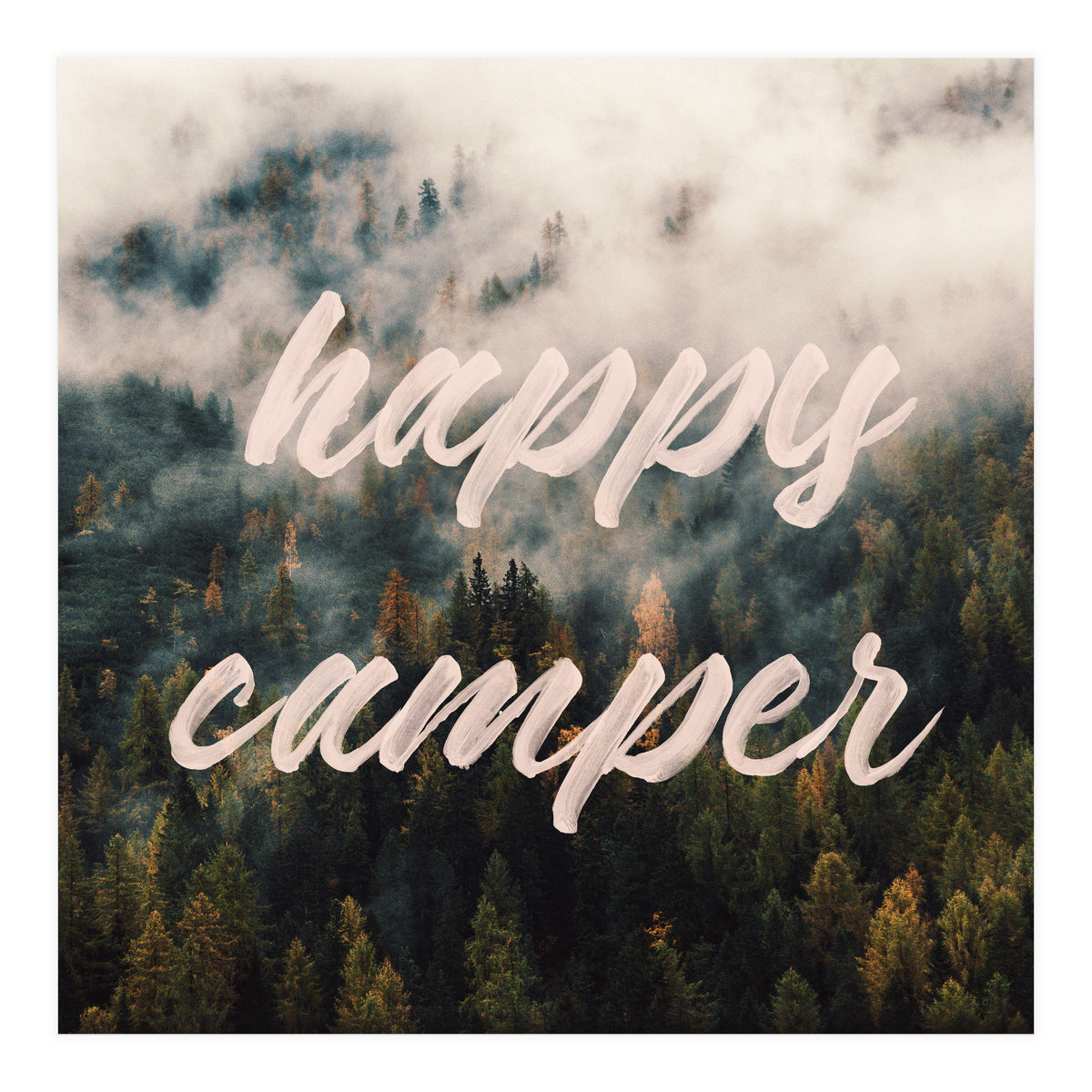Happy Camper  (Print Only)