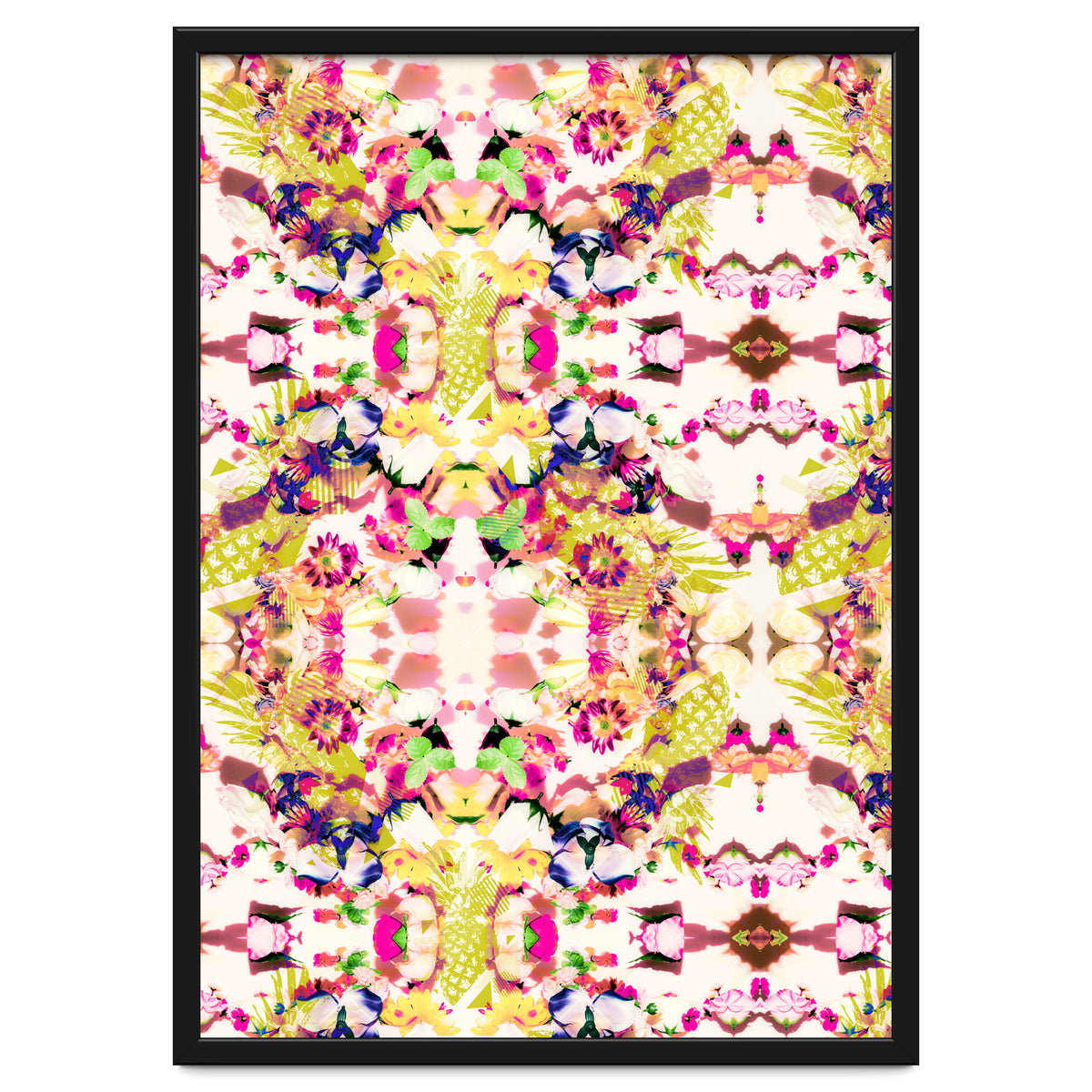 Painting mosaic - Abstract nature