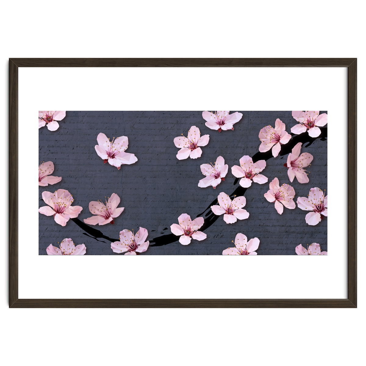 Triangulated Cherry Blossoms
