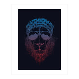 Wild Lion (dark) (Print Only) thumbnail