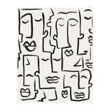 Faces Drawing (Print Only) thumbnail