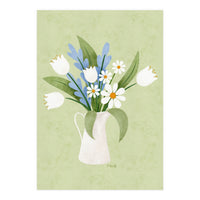 Green Spring Vase (Print Only)