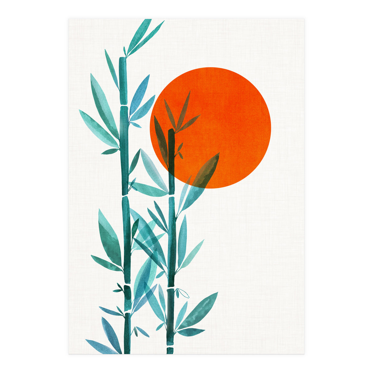 Bamboo Sunset (Print Only)