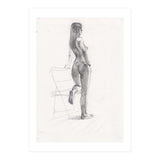 Erotic Sketch Drawing Art (Print Only) thumbnail