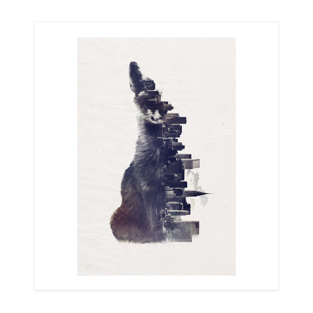 Fox From The City (Print Only)