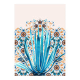 Cactus and Moroccan tiles (Print Only) thumbnail