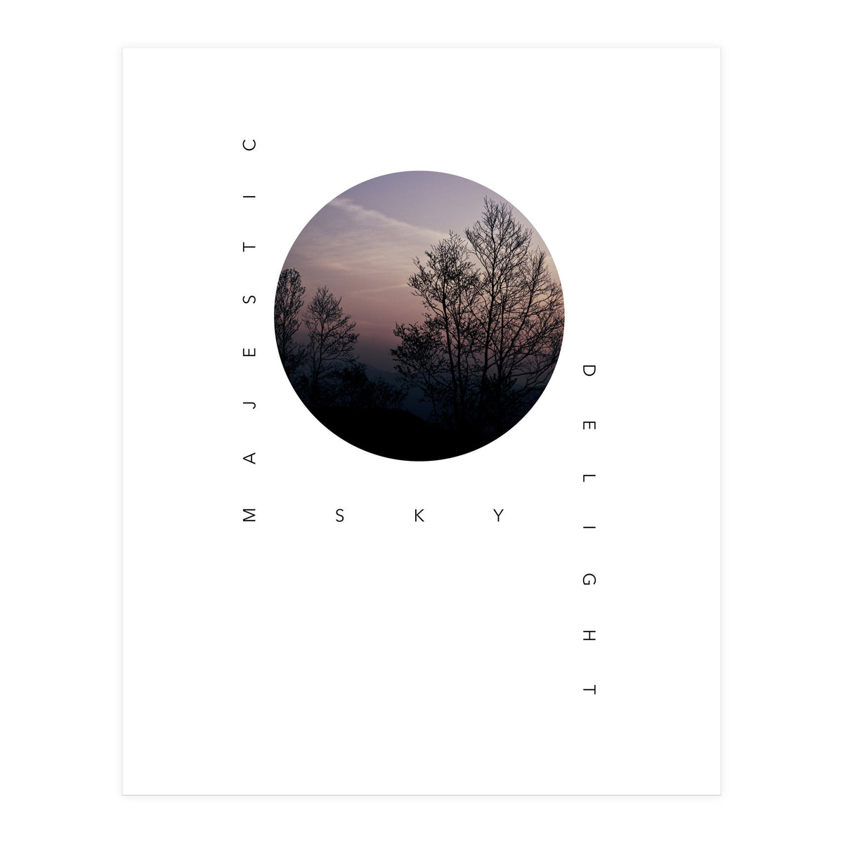 Majestic - Delight - Sky  (Print Only)