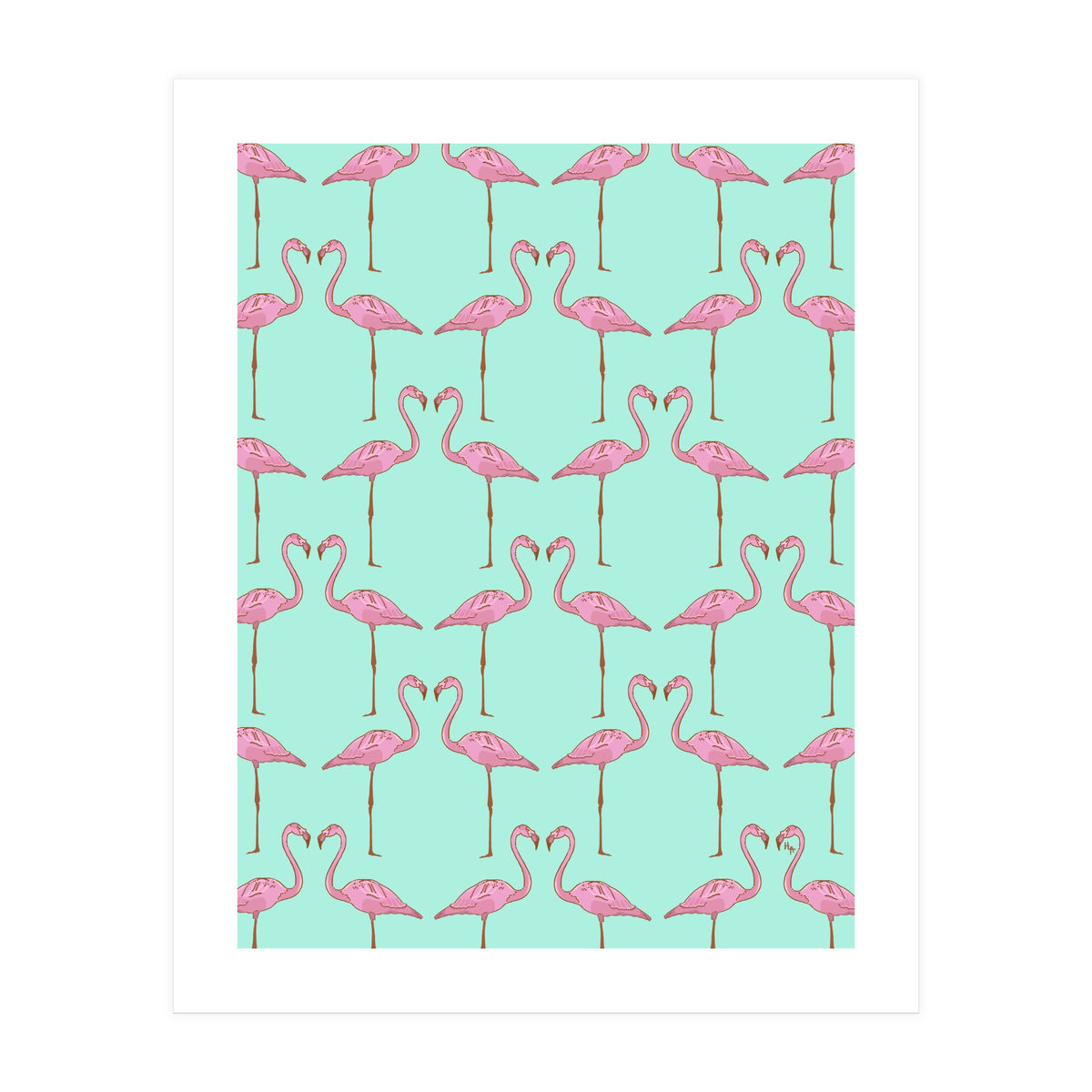Pink Flamingo (Print Only)