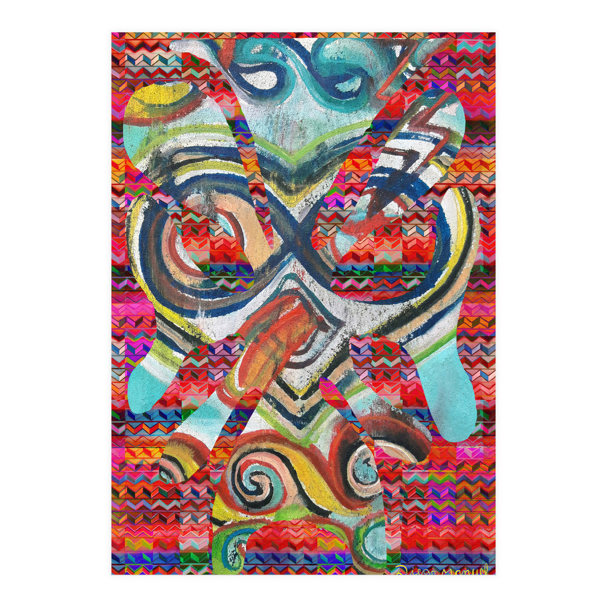 Pop Abstract 2023 Tapiz 20 (Print Only)