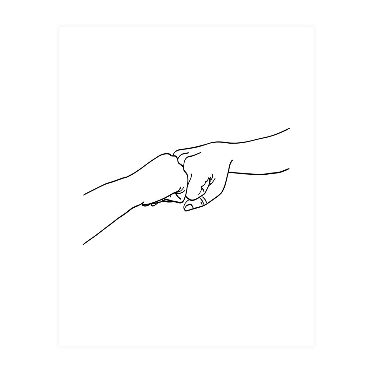 Fist Bumps, High Fives & Jazz Hands (Print Only)