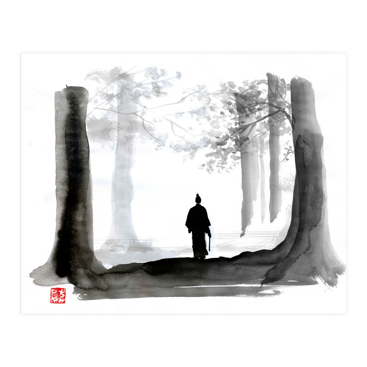 Samurai Forest (Print Only)