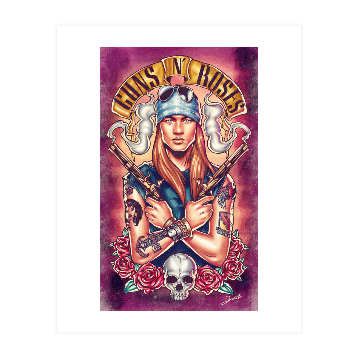 Welcome To The Roses (Print Only)