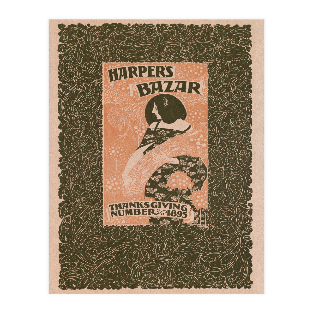 Harpers Bazar Thanksgiving Advertisement (Print Only)