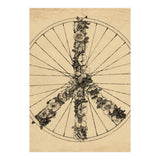 Peace And Bike Lines (Print Only) thumbnail