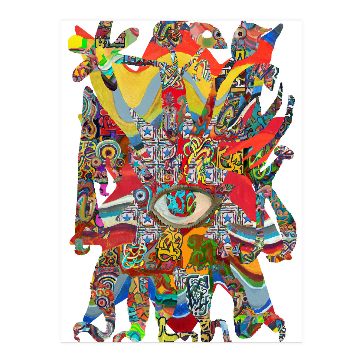 Pop Abstract 2023 123 Copia (Print Only)