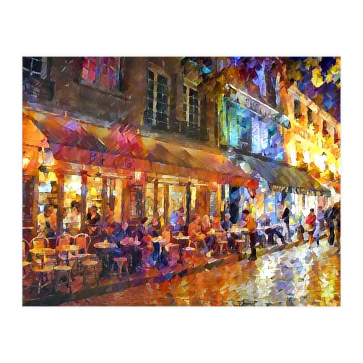 CAFE IN PARIS (Print Only)