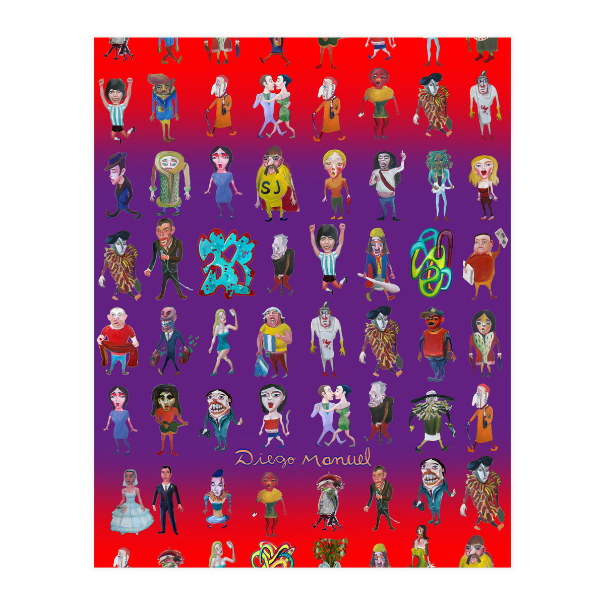 Gente Del Barrio C (Print Only)