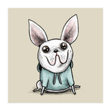 French Bulldog in a Hoodie (Print Only) thumbnail
