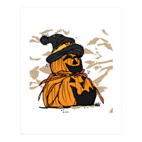 Pumpkin sketch (Print Only)