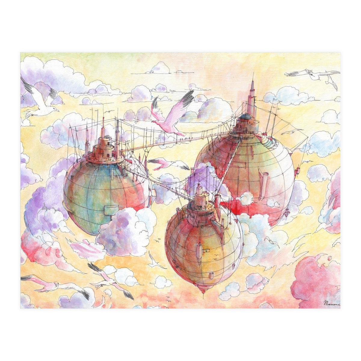 Three worlds (Print Only)