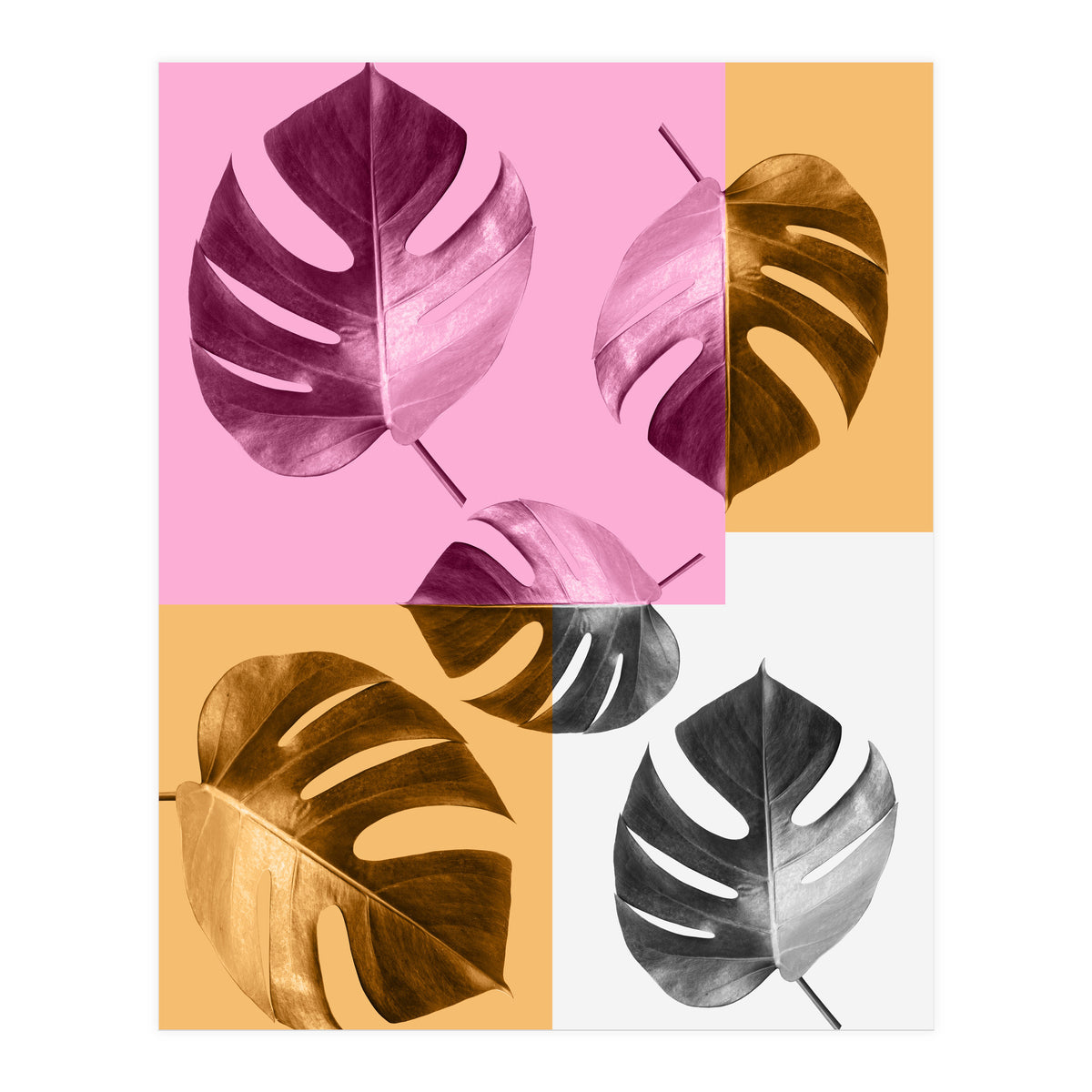 Tropical collage III (Print Only)