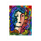 Rainbow Portrait Girl (Print Only) thumbnail