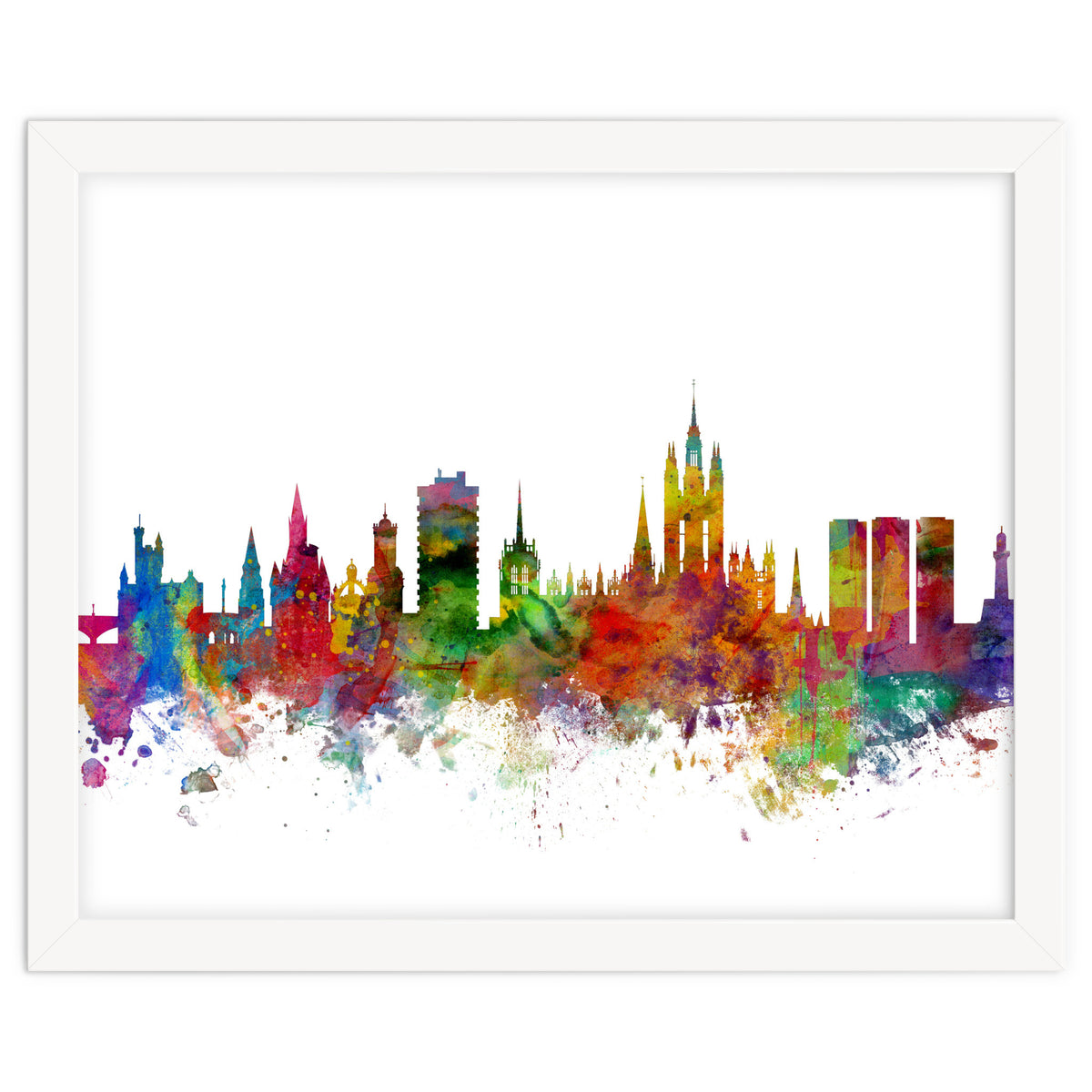 Aberdeen Scotland Skyline