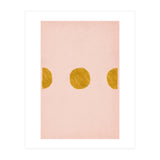 Pink and rust minimalist shapes (Print Only) thumbnail