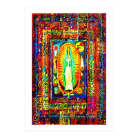 Graffiti Digital 2022 336 and Virgin of Guadalupe (Print Only)