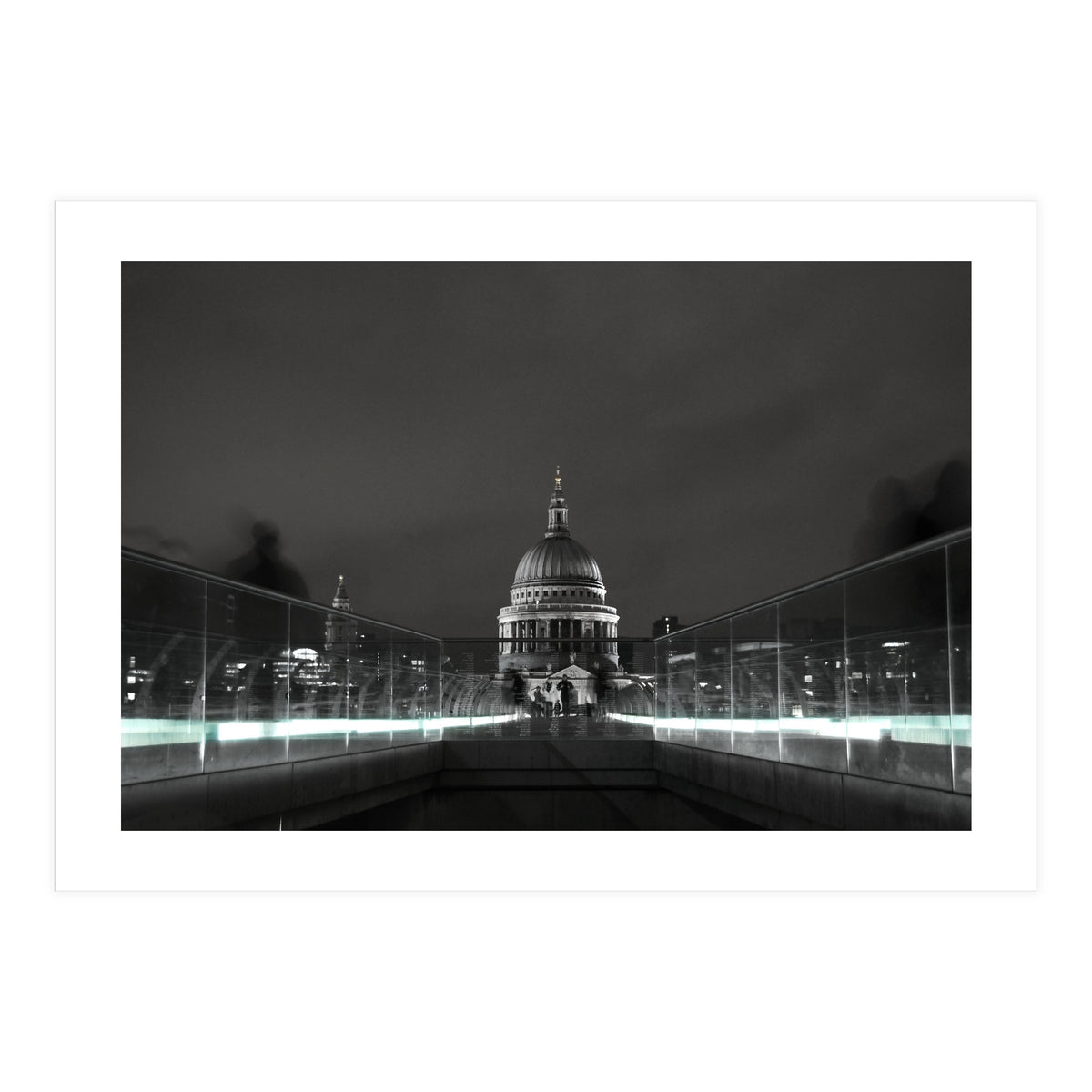 St Paul's Millennium Bridge London (Print Only)