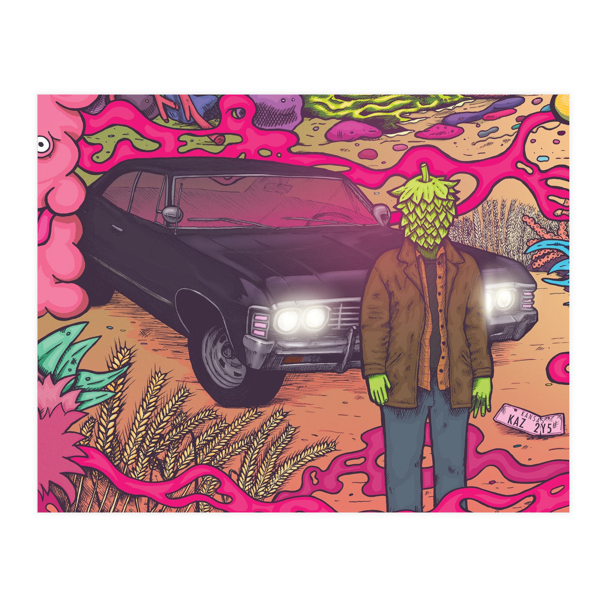 Wayward Son American Style Wheat Beer 5.0% ABV Abbeydale x Ridgeside Brewery (Print Only)