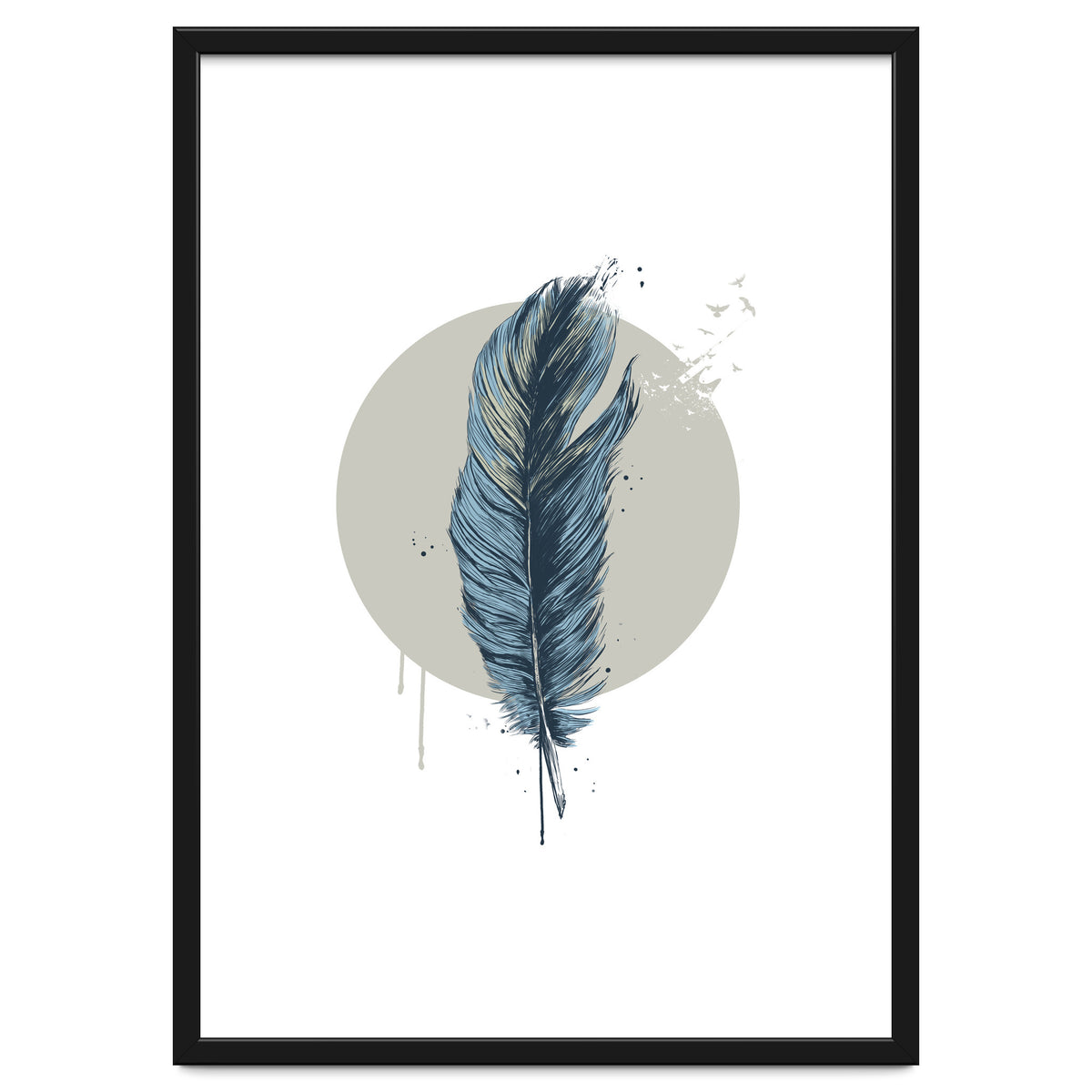 Feather In A Circle
