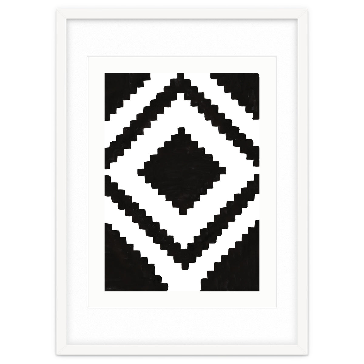 Patterns Aztec Black