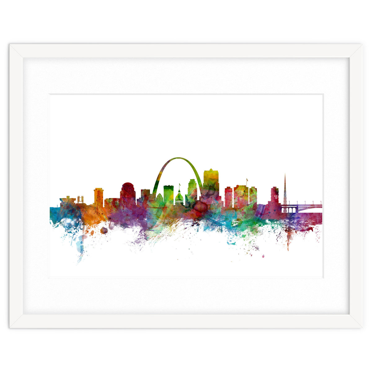 St Louis Missouri Skyline