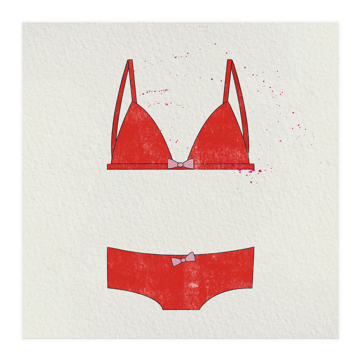 Bra and panties (Print Only)