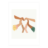 Indiscrimination | Anti-Racism Painting | Unity Illustration | Women Empowerment Growth Mindset (Print Only) thumbnail